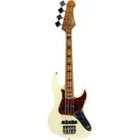 JET Guitars JB-300 Travel Olympic White compacte elektrische basgitaar