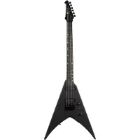 Spira Guitars V-400 MBK Satin Black elektrische gitaar