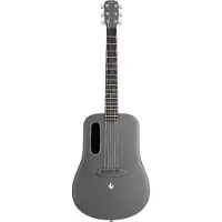 Lava Music ME 4 Carbon 38" Space Grey elektrisch-akoestische smart westerngitaar met Airflow Bag