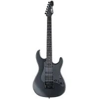 Esp Ltd Deluxe SN-1000 Evertune Charcoal Metallic Satin elektrische gitaar