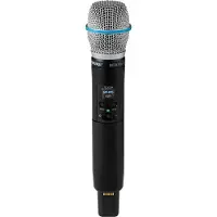 Shure SLXD2+ /B87A G65 draadloze Handheld zender met Beta 87A (470-606 MHz)