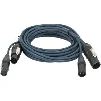 DAP FP-13 hybride kabel PowerCON True1 - 3p XLR 6 meter