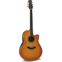Ovation 2762BL-HB-G Pro Series Custom Balladeer Deep Contour Honey Burst elektrisch-akoestische westerngitaar