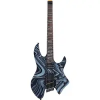 Sire Larry Carlton X6 6-String Headless Black Swirl elektrische gitaar