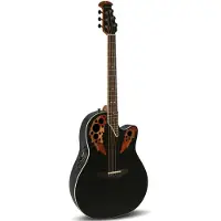 Ovation Elektro-Akoestische Gitaar Standard Elite Deep Contour Cutaway Black