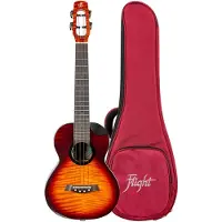 Flight Royal Series Navigator EQ-A Tenor elektrisch-akoestische ukelele met gigbag