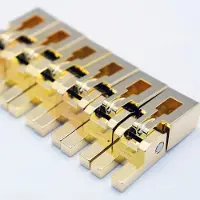 Floyd Rose FR1BSSSG 1000 Series Saddle Set - Satin Gold