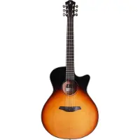 Furch Spectra Plus Gc-EM a Siena Amber Grand Auditorium elektrisch-akoestische westerngitaar met gigbag