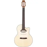 Kremona Lulo Reinhardt Signature Damien Cutaway elektrisch-akoestische klassieke gitaar met koffer