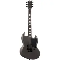 Esp Ltd VIPER-1001 EverTune Charcoal Metallic Satin elektrische gitaar