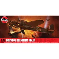 Airfix Modelbouwpakket Vliegtuigen - 04059 Bristol Blenheim Mk.IF – Propellervliegtuig Plastic - 1:72 - Modelbouw