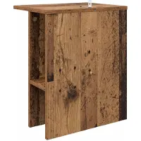 vidaXL Salontafel Oud hout 40 x 30 x 49 cm Bewerkt hout