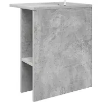 vidaXL Salontafel Betongrijs 40 x 30 x 49 cm Bewerkt hout