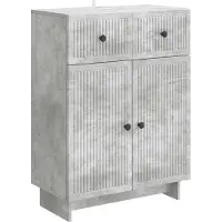 vidaXL Dressoir Betongrijs 66 x 34,5 x 90 cm Bewerkt hout