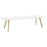 HAY Tafel CPH30 Water-Based Lacquered Oak Frame White L300 x W90 x H74 cm