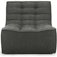 Ethnicraft N701 modulaire tweezitsbank van gerecycled katoen