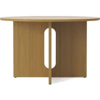 Menu Androgyne Round Eettafel 120 cm | Natural Oak