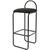 AYTM Angui High Barstoel 92.5 cm | Anthracite Boucle