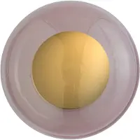 Ebb & Flow Horizon Plafond- / Wandlamp Ø: 21 cm | Shiny Gold | Obsidian E14 IP44