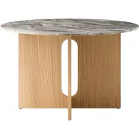 Audo Copenhagen Androgyne eettafel Grey galaxy-onbehandeld eikenhout