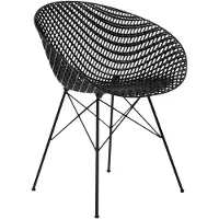 Kartell Smatrik Stoel - Set van 2 Indoor | Black|Black