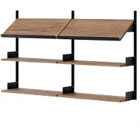New Works Office Wandrek Walnut | Black
