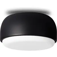 Northern Plafondlamp , Over Me, dimbare, Zwart, Woonkamer, Metaal, Designer