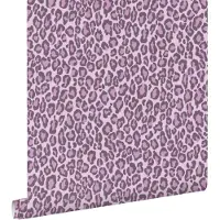 ESTAhome behang panterprint lila paars - 53 cm x 10.05 m - 131403