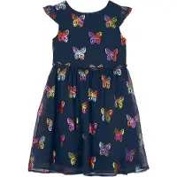 Bonprix Chiffon jurk in A-lijn maat 128