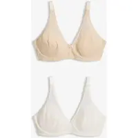 Bonprix Beugel bh met mesh (set van 2) maat 105