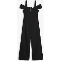 Bonprix Jumpsuit van gestructureerde crêpe maat 46