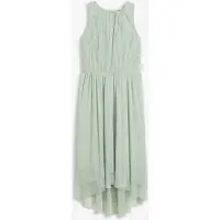 Bonprix High-low jurk van zacht tule en kant maat 176