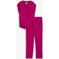 Bonprix Shirt en broek (2-dlg. set) van een viscosemix maat 48/50 (XL)