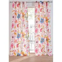 Bonprix Transparant gordijn van gerecycled polyester (1 stuk) maat H/B: 225/135 cm