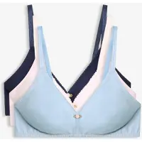 Bonprix Bh zonder beugels met biologisch katoen (set van 3) 100