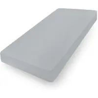 MULTITEX Jersey Hoeslaken met Elastiek - 180x200cm - Grijs