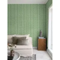 Boråstapeter Vliesbehang 1750 - Scandinavian Designers/Icons - Botanisch Groen - 53cm x 10.05m