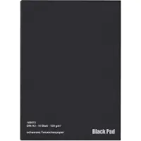 Ami Tekenblok - Black Pad - Zwart Tekenpapier - A3 - 120gr - Talens - 10 vellen