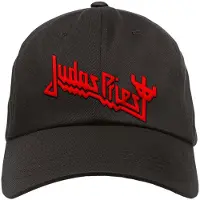 Judas Priest Cap - Metal-Kids - Logo - voor Kinderen - zwart - Maat M