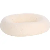 Flamingo - Bed Felpa Ovaal Wit 88x75x20cm