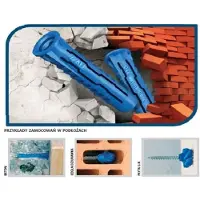 Rawlplug RAWPLUG 4ALL Universele plug 6x50 mm met schroef 4,5x60 mm (Box 50 pcs)