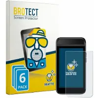 BROTECT - Screenprotector voor Garmin Approach G82 - Folie Beschermfolie matte 6 Stuks