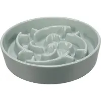 Flamingo - EETPOT SLOWFEEDER CENA ROND MUNTGROEN 20,5CM 640ML