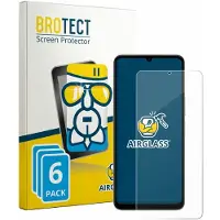 BROTECT Screenprotector 6 Stuks voor Vivo Y11 2026 Beschermglas transparant