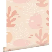 ESTAhome behang koraal zacht roze - 50 x 900 cm - 139541