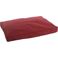 Flamingo - Kussen Geneve Rechthoekig Bordeaux met rand 100x70x12cm