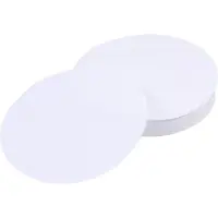OEM 200 stuks glasvezel filterpapier voor water - Fijne filtratie - Testpapier - Wit - Rond