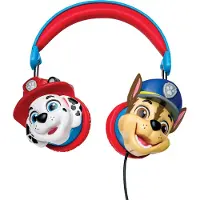 Lexibook 3D Paw Patrol Bedrade Opvouwbare Koptelefoon met veilige volumebeperking