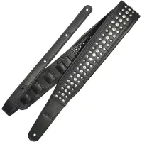 Richter 1643 Black Springbreak Bling Bling Leren gitaar- en basband