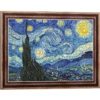 Trefl Puzzlorama 500 Sterrennacht Van Gogh Puzzel met Lijst